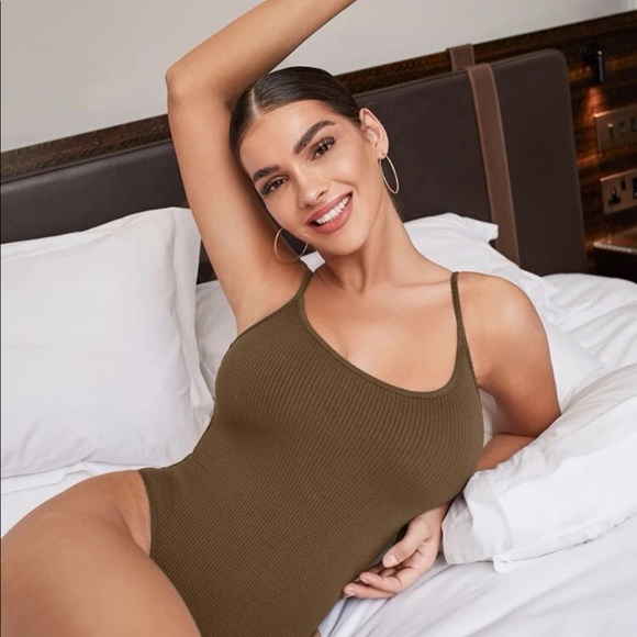 Womens bodysuit in brown - Picture 1 of 1